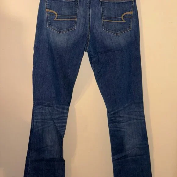 American Eagle Skinny Kick Jeans – Size 12 X-Long – Super Stretch Denim
